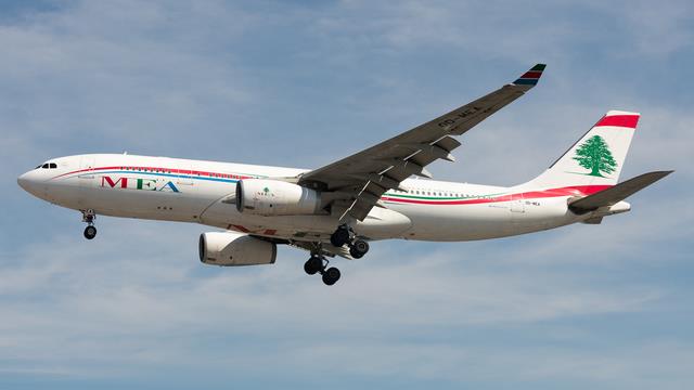 OD-MEA:Airbus A330-200:Middle East Airlines